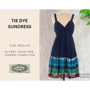 Joolay Tie Dye Sundress Size Medium VGUC